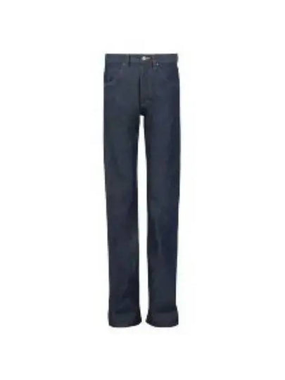 Straight Leg Cotton Jeans Navy - MAISON MARGIELA - BALAAN 2