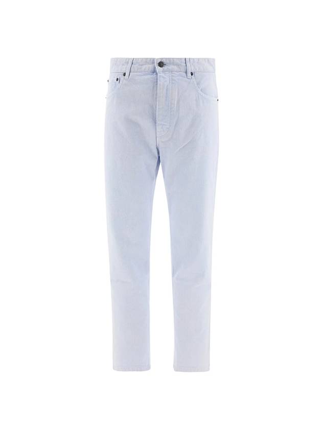 Men's Mattiussi Straight Pants Light Blue - AMI - BALAAN 2