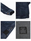 Men's Western Denim Jacket Navy - TOM FORD - BALAAN 6