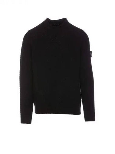 Ghost Waffen Patch Wool Knit - STONE ISLAND - BALAAN 1