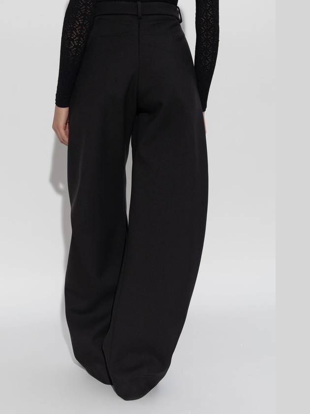 Alaïa Wool Trousers, Women's, Black - ALAIA - BALAAN 4