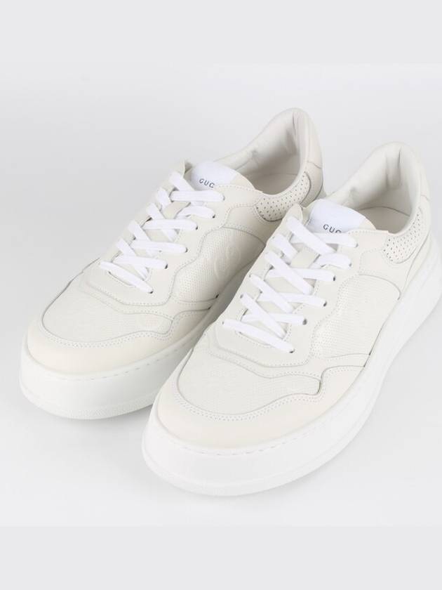 GG emboss sneakers white 9 280 - GUCCI - BALAAN 1