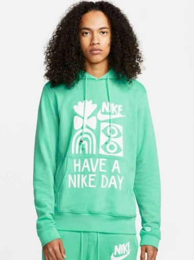 01DQ4172369HBR Hooded TshirtMint - NIKE - BALAAN 1