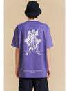 PALMTREE GRAPHIC SEMI OVER COTTON T SHIRT - IRO - BALAAN 4