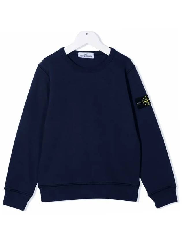 Kids Waffen Sweatshirt Navy 751661340 V0020 - STONE ISLAND - BALAAN 2