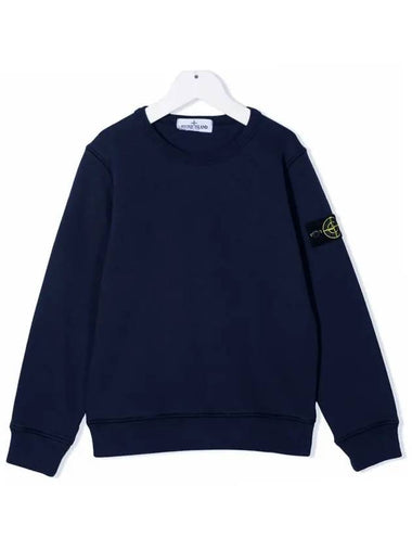 Kids Waffen Sweatshirt Navy 751661340 V0020 - STONE ISLAND - BALAAN 1