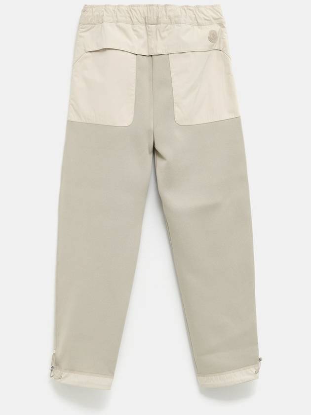 tricot track pants beige - MONCLER - BALAAN 3