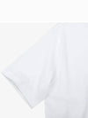 Zebra Logo Crew Neck Cotton Short Sleeve T-Shirt White - PAUL SMITH - BALAAN 4