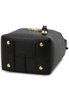 Gancini Mini Bucket Bag Black - SALVATORE FERRAGAMO - BALAAN 6