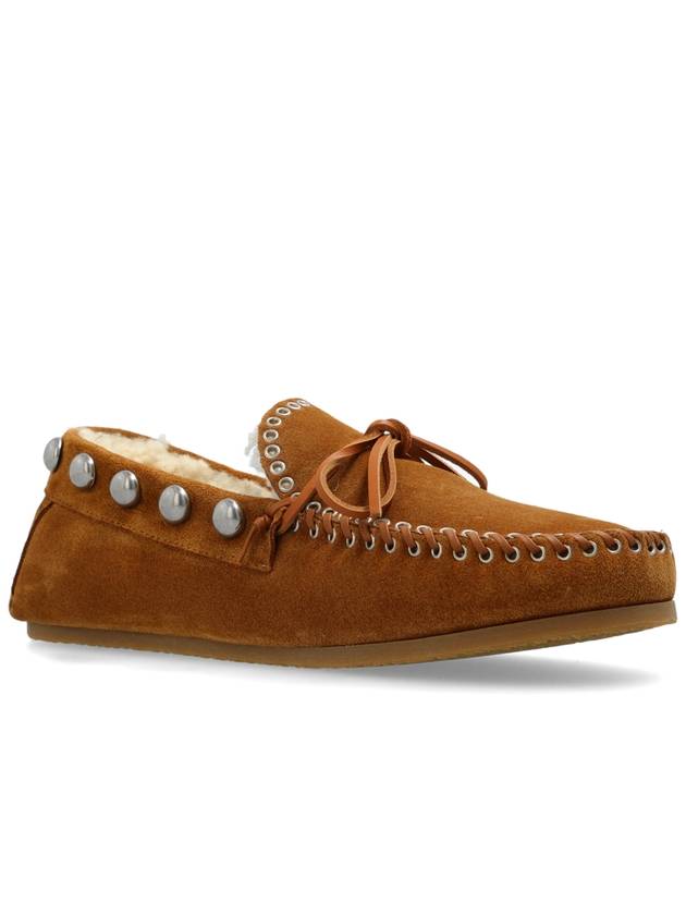 Isabel Marant Shoes Fitza Type Loafers, Women's, Brown - ISABEL MARANT - BALAAN 4