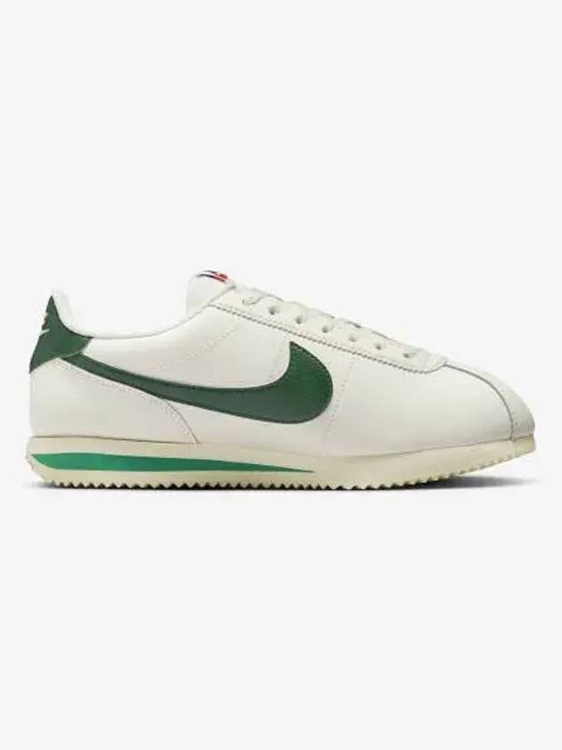 Women's Cortez Low Top Sneakers Green Malachite - NIKE - BALAAN 2