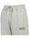 Software Logo Track Pants Grey - GANNI - BALAAN 11