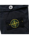 Men's Wappen Patch Cargo Straight Pants Navy - STONE ISLAND - BALAAN 6