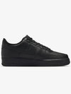 Air Force 1 '07 Low Top Sneakers Triple Black - NIKE - BALAAN 4