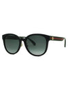 Eyewear Round Sunglasses Black - GUCCI - BALAAN 1