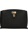 Ruby Saffiano Leather Message Bag Black - MICHAEL KORS - BALAAN 1