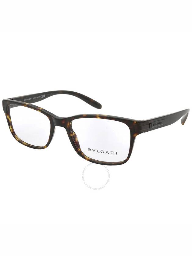 Bvlgari Demo Rectangular Men's Eyeglasses BV3051 504 53 - BVLGARI - BALAAN 2