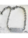 Monogram Bold Bracelet Silver - LOUIS VUITTON - BALAAN 5