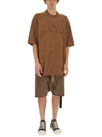 Rick Owens Drkshdw Cotton T-Shirt - RICK OWENS - BALAAN 2