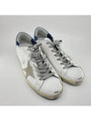 Superstar Classic Low Top Sneakers Blue White - GOLDEN GOOSE - BALAAN 3