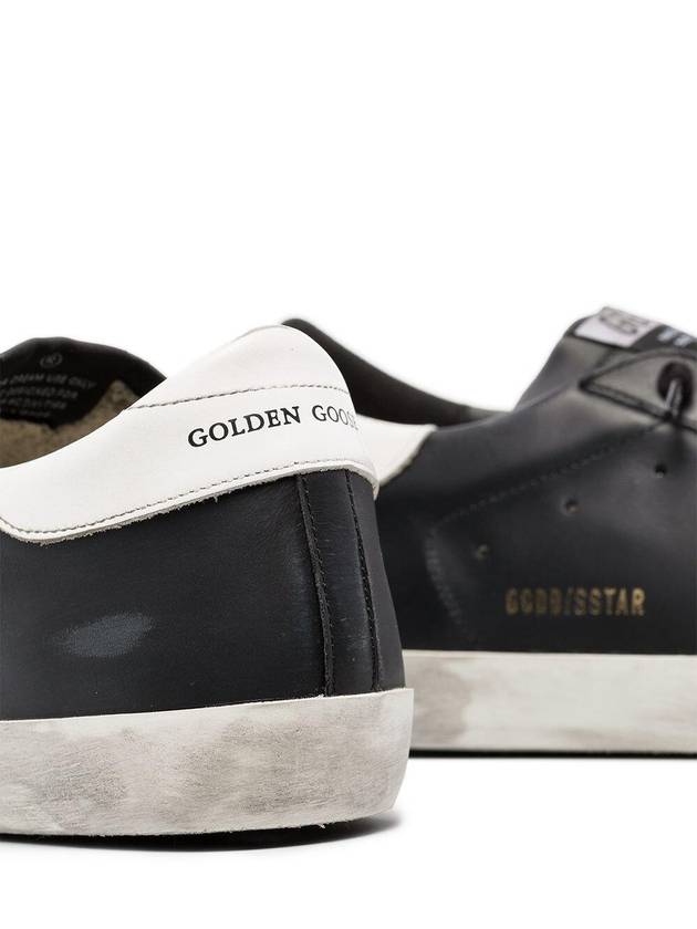 Superstar White Tab Sneakers Black - GOLDEN GOOSE - BALAAN 6