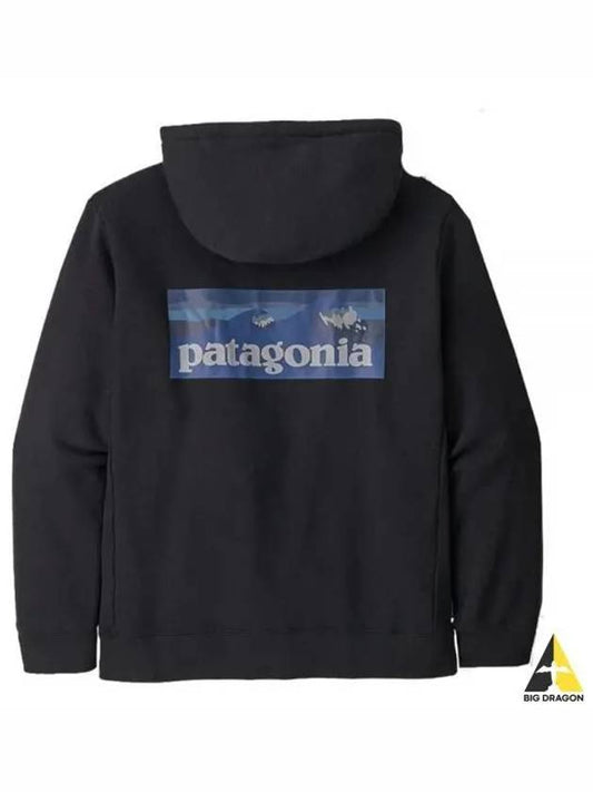 Boardshorts Logo Uprisal Hoodie Ink Black - PATAGONIA - BALAAN 2