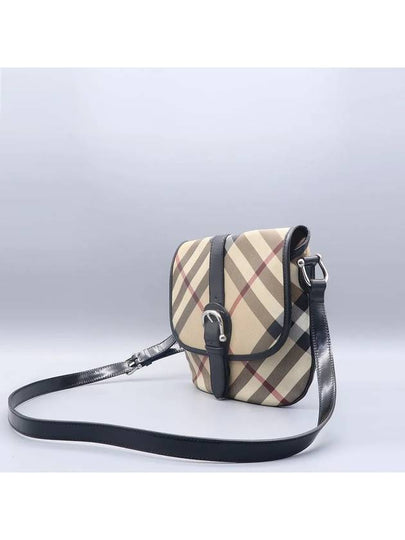 Nova Check PVC Crossbody Bag - BURBERRY - BALAAN 2