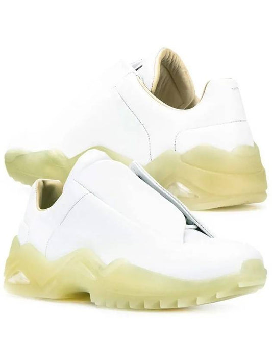 New Future Leather Low Top Sneakers White - MAISON MARGIELA - BALAAN 2