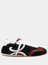 Anagram Low Top Sneakers Brown Black - LOEWE - BALAAN 2