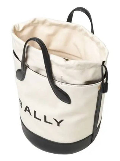 Bar Bucket Tote Bag White - BALLY - BALAAN 2