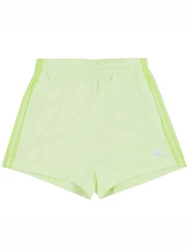 Women's Essentials 3-Stripes Shorts Green - ADIDAS - BALAAN 3