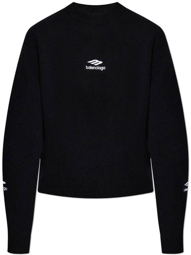 Balenciaga Sweater From The Skiwear Collection, Women's, Black - BALENCIAGA - BALAAN 1