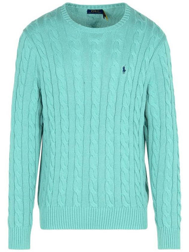 Polo Ralph Lauren Green Cotton Sweater - POLO RALPH LAUREN - BALAAN 1