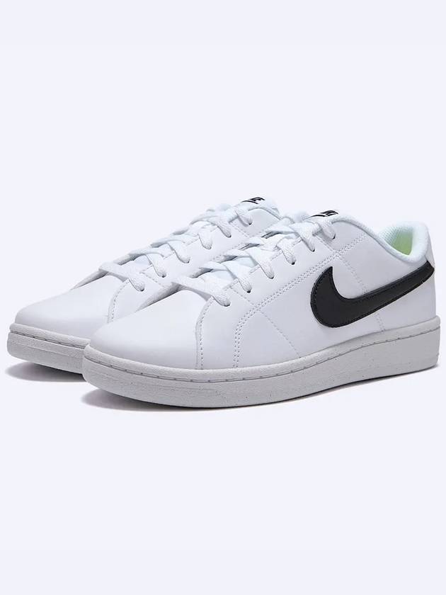 Court Royale 2 Next Nature Low Top Sneakers Black White - NIKE - BALAAN 2