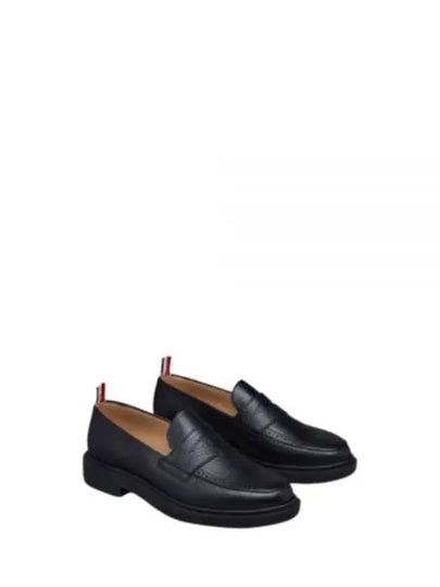 Lightweight Sole Penny Loafer Black - THOM BROWNE - BALAAN 2