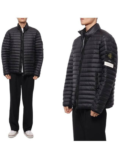 Men's Wappen Patch Duck Down Padding Black - STONE ISLAND - BALAAN 2