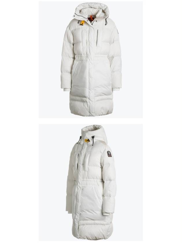 Women's EIRA Long Padded Jacket White - PARAJUMPERS - BALAAN 5