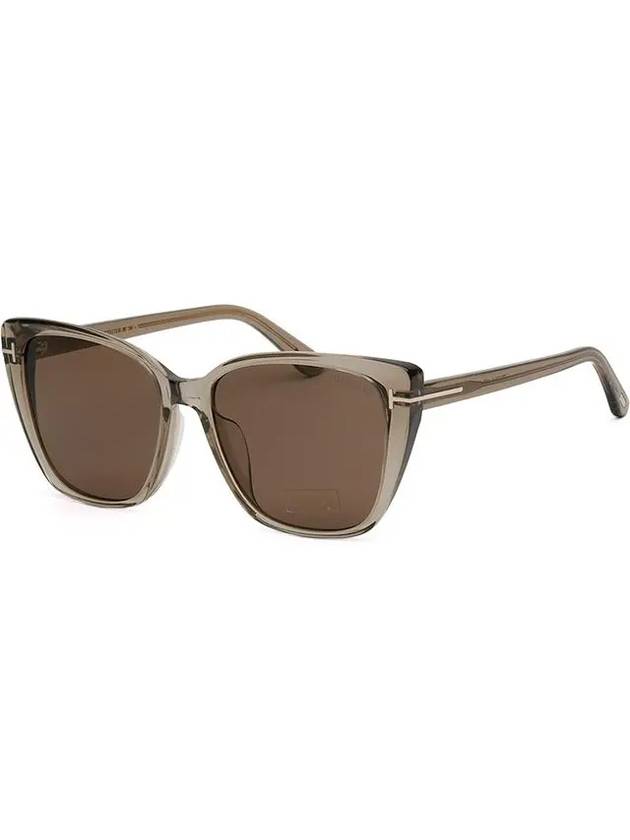 Sunglasses TF973K 45E Oversized square horn-rimmed cat eye - TOM FORD - BALAAN 7