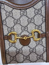 Horsebit 1955 brown mini cross bag brand new 625615 - GUCCI - BALAAN 4