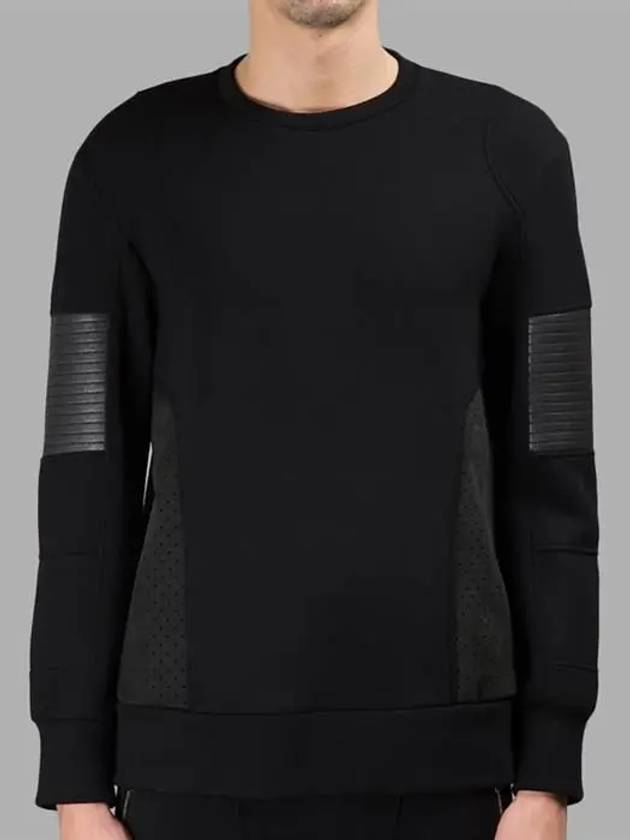 16SS Color Block Punching Sweatshirt PBJS51C A509C 01 - NEIL BARRETT - BALAAN 1