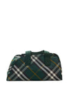 Shield Check Pattern Medium Duffel Bag 8080605 - BURBERRY - BALAAN 1