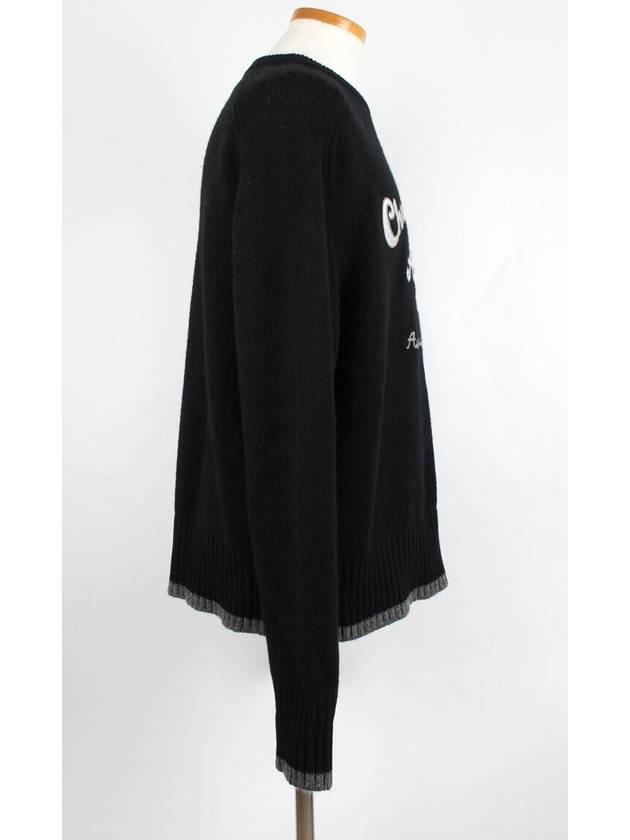 Atelier logo knit sweater XXL - DIOR - BALAAN 5