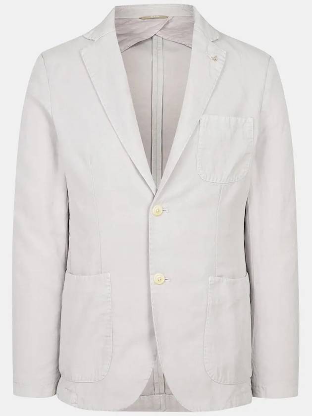 Men's Linen Blend Jacket MMJAN5T78 950 - AT.P.CO - BALAAN 9