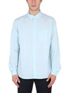 Edouard Long Sleeve Shirt Blue - A.P.C. - BALAAN 1