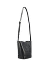 Coeur Triomphe Calfskin Small Bucket Bag Black - CELINE - BALAAN 3