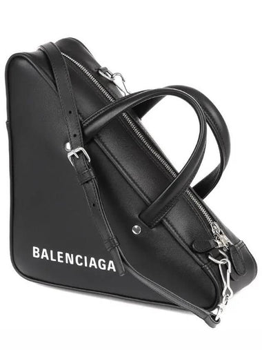 Triangle Duffel S Tote Bag Black - BALENCIAGA - BALAAN 1