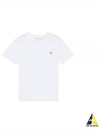 Baby Fox Patch Regular Short Sleeve T-Shirt White - MAISON KITSUNE - BALAAN 2