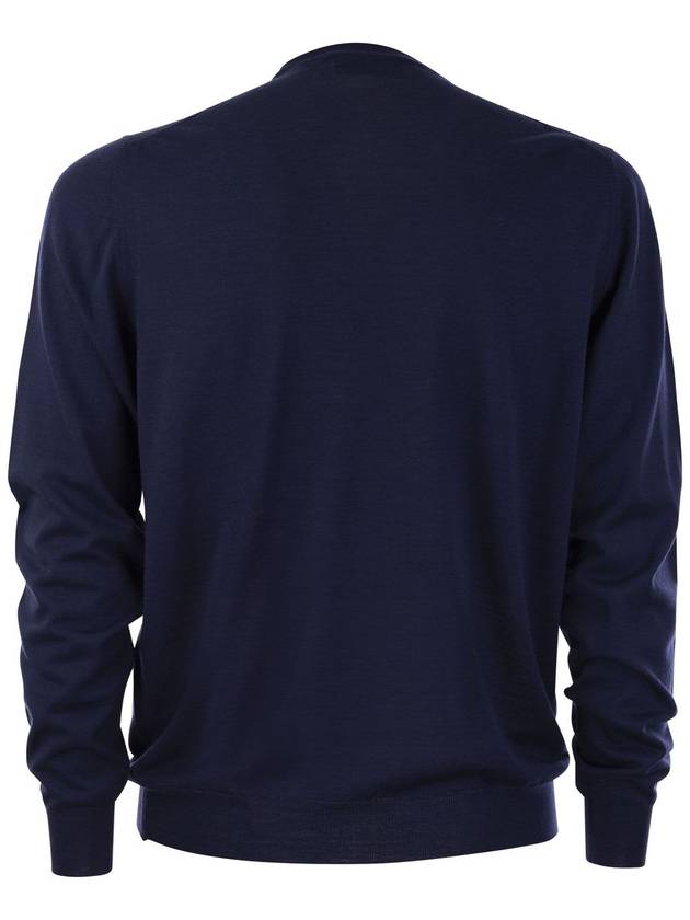 Crew-neck sweater in superfine virgin wool - FEDELI - BALAAN 2