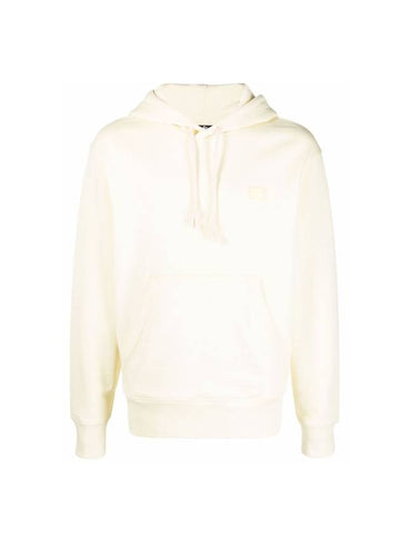 Face Patch Logo Hoodie Vanilla Yellow - ACNE STUDIOS - BALAAN 1