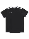 Liga Jersey Short Sleeve T Shirt Black - PUMA - BALAAN 1